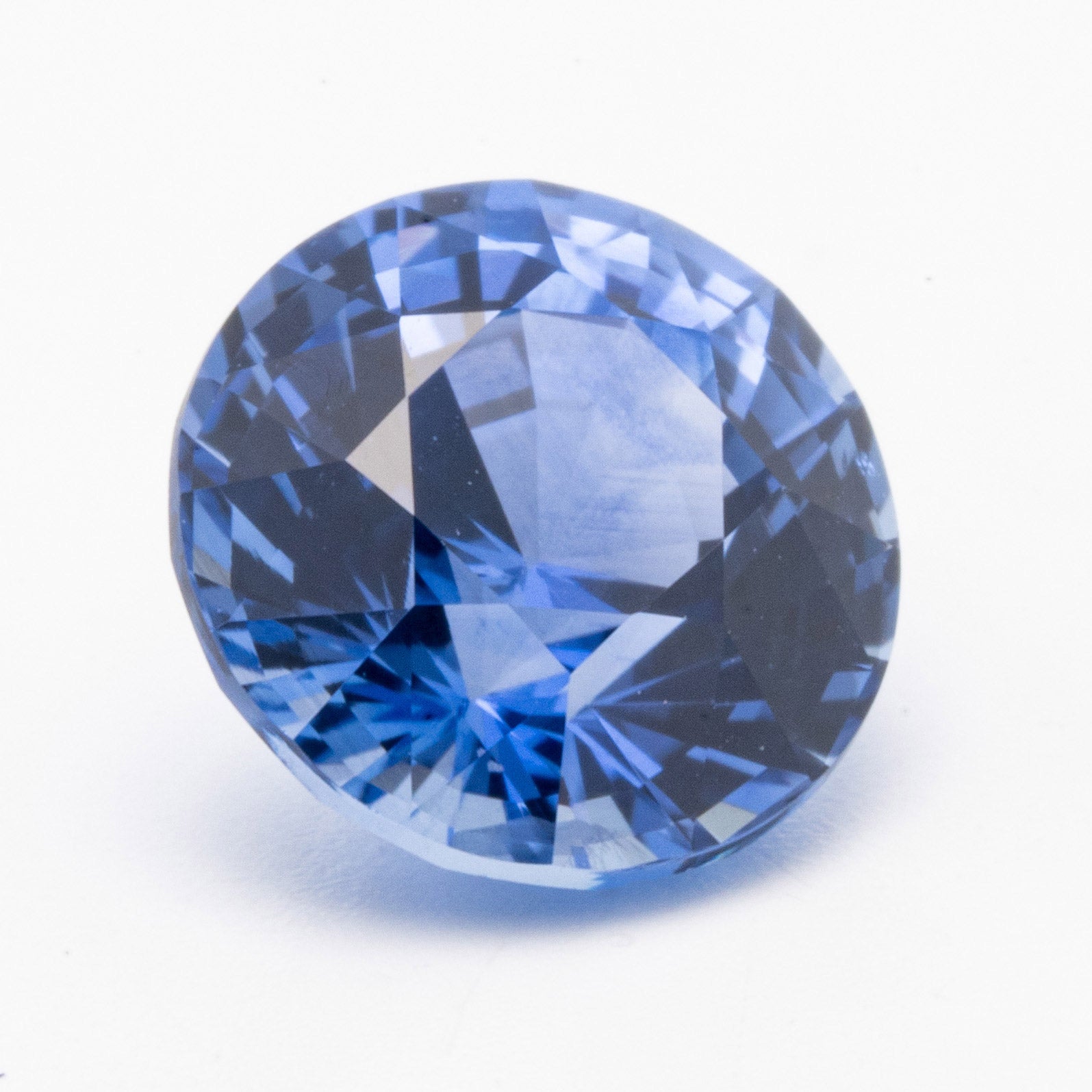 Saphir rond - 2,15 ct - Naturel